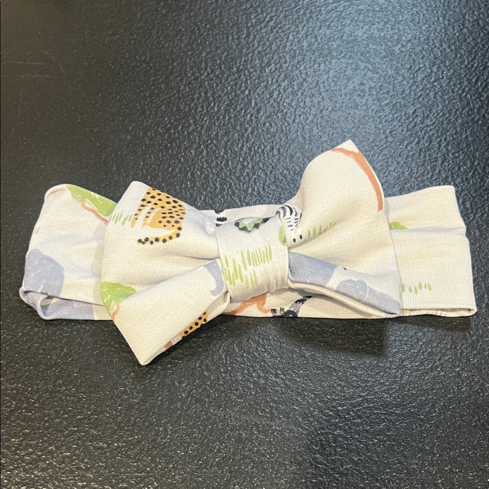 Little Sleeies Luxe Bows, Jungle Safari